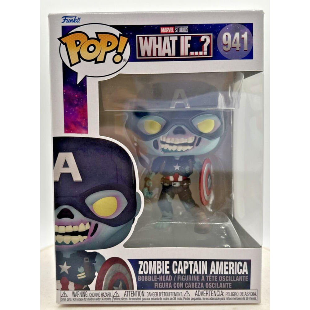 Funko Pop!‎ Marvel What If...? Zombie Captain America #941 F22